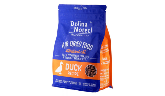 DOLINA NOTECI Superfood Sterilised Duck - Dry Cat Food - 1 kg