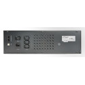 Gembird UPS rack 19'' 3.4u 1500va, 4xiec 230v out, iec14 in,rj11, usb, lcd Line-Interactive 1.5 kV