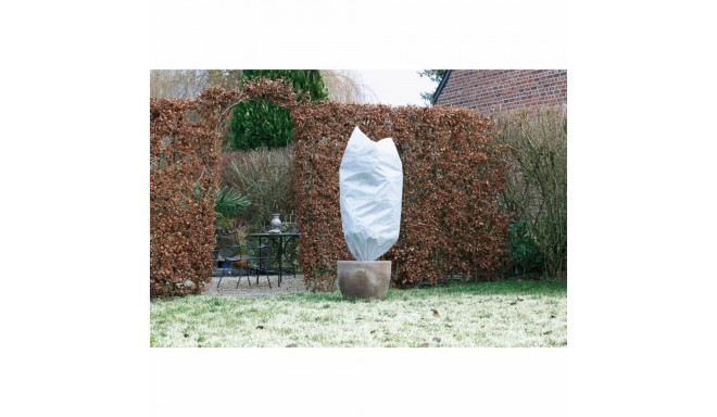 Protective Tarpaulin Nature Ø 50 cm 1 m White