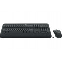 Logitech Advance Wireless Keyboard and Mouse Combo MK545, Black