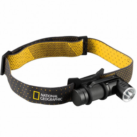 Lukturis ar galvas stiprinājumu 450 lm NATIONAL GEOGRAPHIC ILUMINOS 450 LED