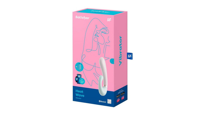 SATISFYER HEAT WAVE VIBRADOR VERDE CON APP 1UN