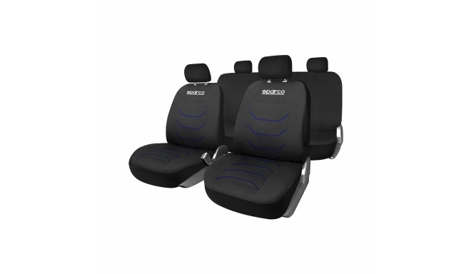 Car Seat Covers Sparco Corsa Black/Blue