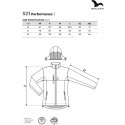 Adler naiste softshell kapuutsiga 521 laim M