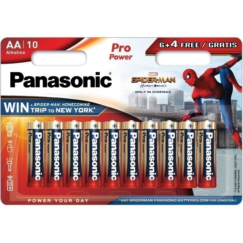 Panasonic Pro Power AA LR6 Batteries