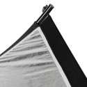 Quadralite curver reflector with frame