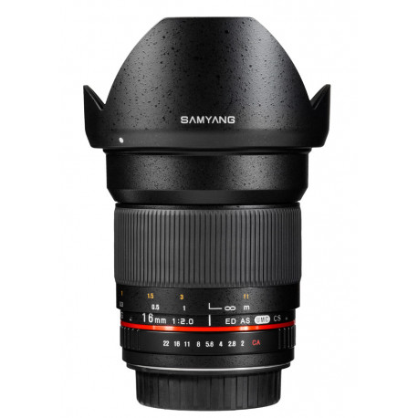 Samyang 16mm f/2.0 objektiiv Canon M