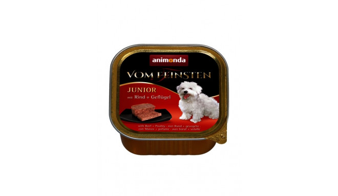 ANIMONDA vom Feinsten Junior Veiseliha linnulihaga - Märg koeratoit - 150 g