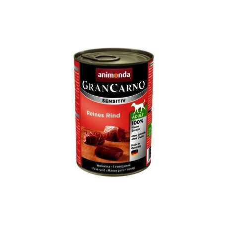 ANIMONDA GranCarno Adult Sensitiv Beef with potatoes - wet dog food - 400g