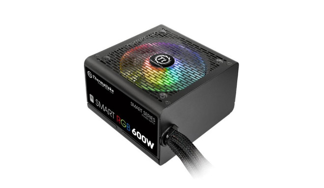 Thermaltake Smart RGB power supply unit 600 W 20+4 pin ATX ATX Black