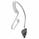 EM-3927/K1 acoustic tube earpiece with lapel PTT for Kenwood 2pin connector