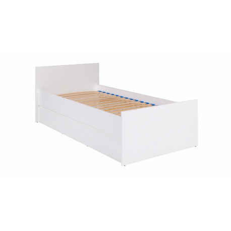 Cama bed (frame + rack; whithout a matress) COCO C8 90x200 white mat