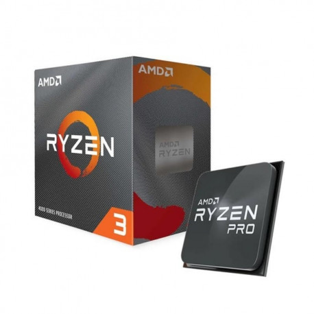 AMD CPU Desktop Ryzen 3 Pro 4300G 3800MHz 4-core 4MB SAM4 65W GPU Radeon Box 100-10000