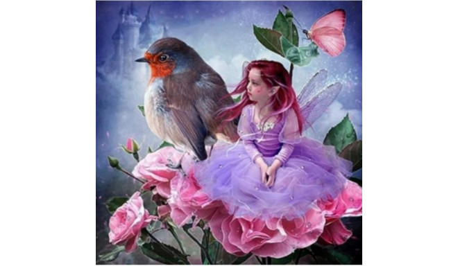 Norimpex mosaiik Diamond Mosaic Thumbelina with swall