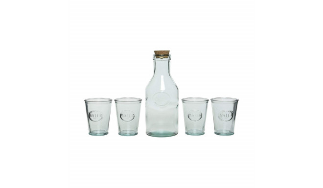 Set of glasses Crystal Transparent