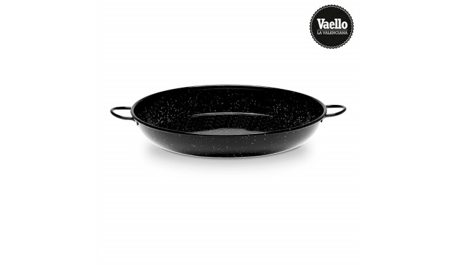 Saucepan Vaello Black Enamelled Steel Ø 30 cm 1 L