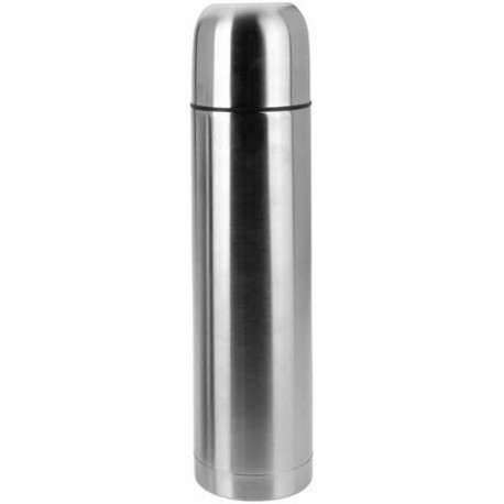 Thermos with Dispenser Stopper Excellent Houseware Stainless steel (1 L)
