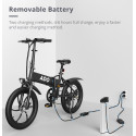 Electric bicycle ADO A20+, Black