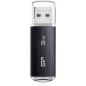 Silicon Power флешка 32GB Blaze B02 USB 3.2, черный