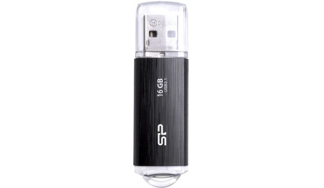 Silicon Power flash drive 16GB Blaze B02 USB 3.2, black