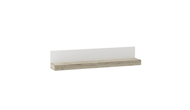 Tuckano Shelf 140x26x23 ULTRA grey craft oak/white gloss