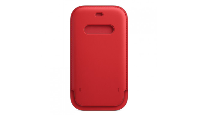 iPhone 12 mini Leather Sleeve with MagSafe - (PRODUCT)RED