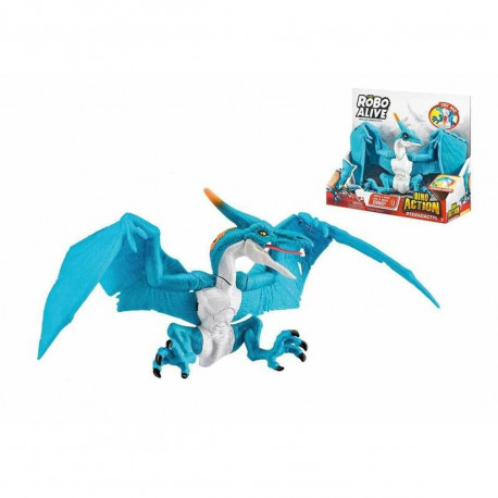 Dinosaurus Zuru Robo Alive: Dino Action Pterodactyl Celeste Liigestega kuju