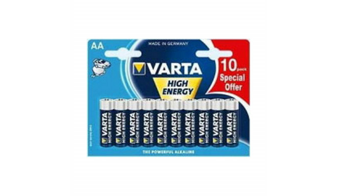 Patareid Varta High Energy AA 10-pack (10 Tükid, osad)
