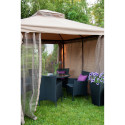 Gazebo LEGEND 2,91x2,91xH2/2,8m, beige