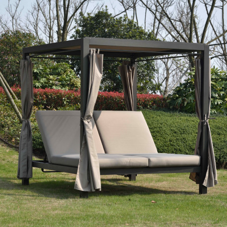 Lebola MOROCCO 200x188xH210cm, pruun/beež