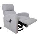 Atpūtas krēsls BARNY 72x93xH104cm, elektrisks, gaiši pelēks