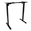 Table leg ERGO with 1 motor, black