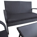 Garden furniture set VIENNA table, sofa, 2 chairs