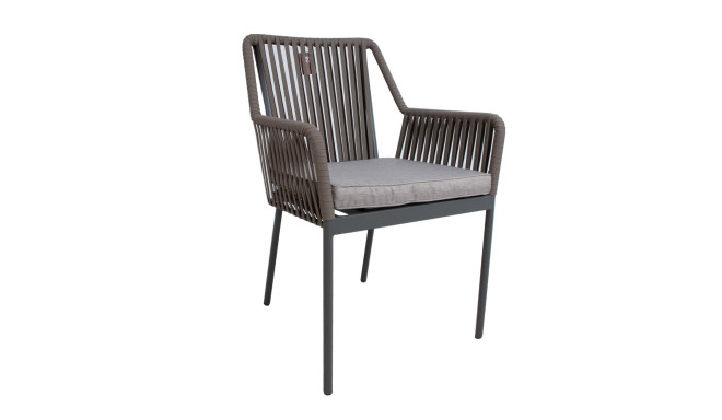 Chair ANDROS grey/taupe