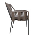 Chair ANDROS grey/taupe