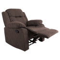 Atpūtas krēsls DIXON ar manuālu mehānismu 99x95xH102cm, brūns