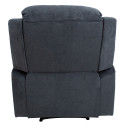 Armchair DIXON recliner, dark grey