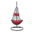 Hanging chair COCO dark grey