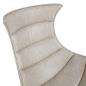 Tugitool GRAND EXTRA 86x84xH96cm, hall kangas, roostevabast terasest 4-haruline jalg