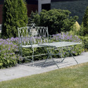 Diivanilaud MINT 100x50xH49cm, antiikroheline, sepistatud metall