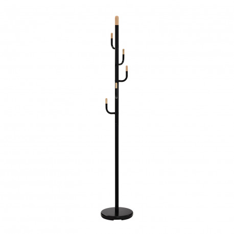 Põrandanagi GLADE D28xH174cm must, teras, puit
