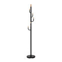 Coat rack GLADE D28xH174cm, black