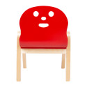 Kids chair HAPPY red