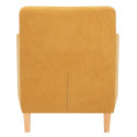 Armchair LEENE yellow