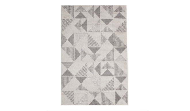 Carpet LOTTO-2, 160x230cm, light grey/white