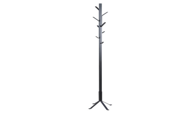 Coat rack VINSON 50x50xH181cm, black