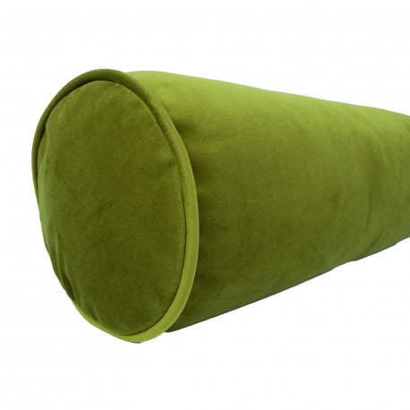 Pillow roll VELVET D18x50cm, green