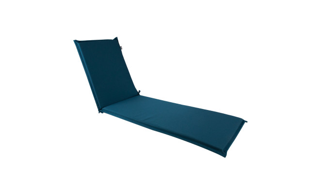 Deck chair pad SUMMER 55x190xH5cm, dark blue