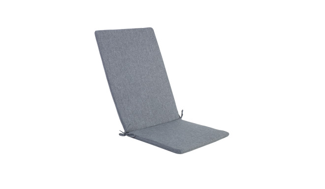 Seat/back cushion SIMPLE GREY 48x115xH3cm