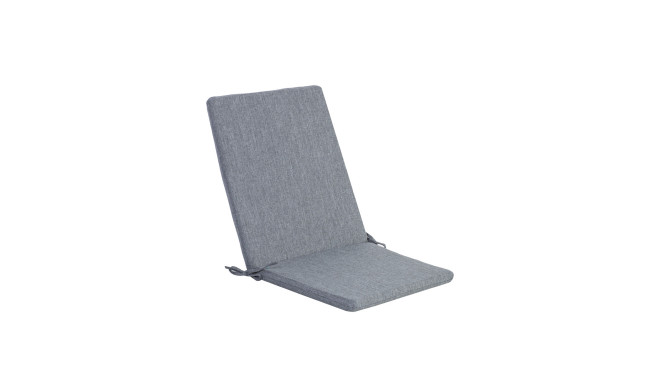 Покрытие для стула со спинкой SIMPLE GREY 42x90x3cm, серый, 100%полиэстер, ткань 757